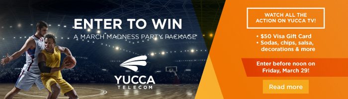 March Madness Party Giveaway Yucca Telecom